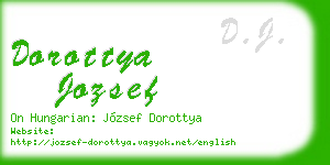 dorottya jozsef business card